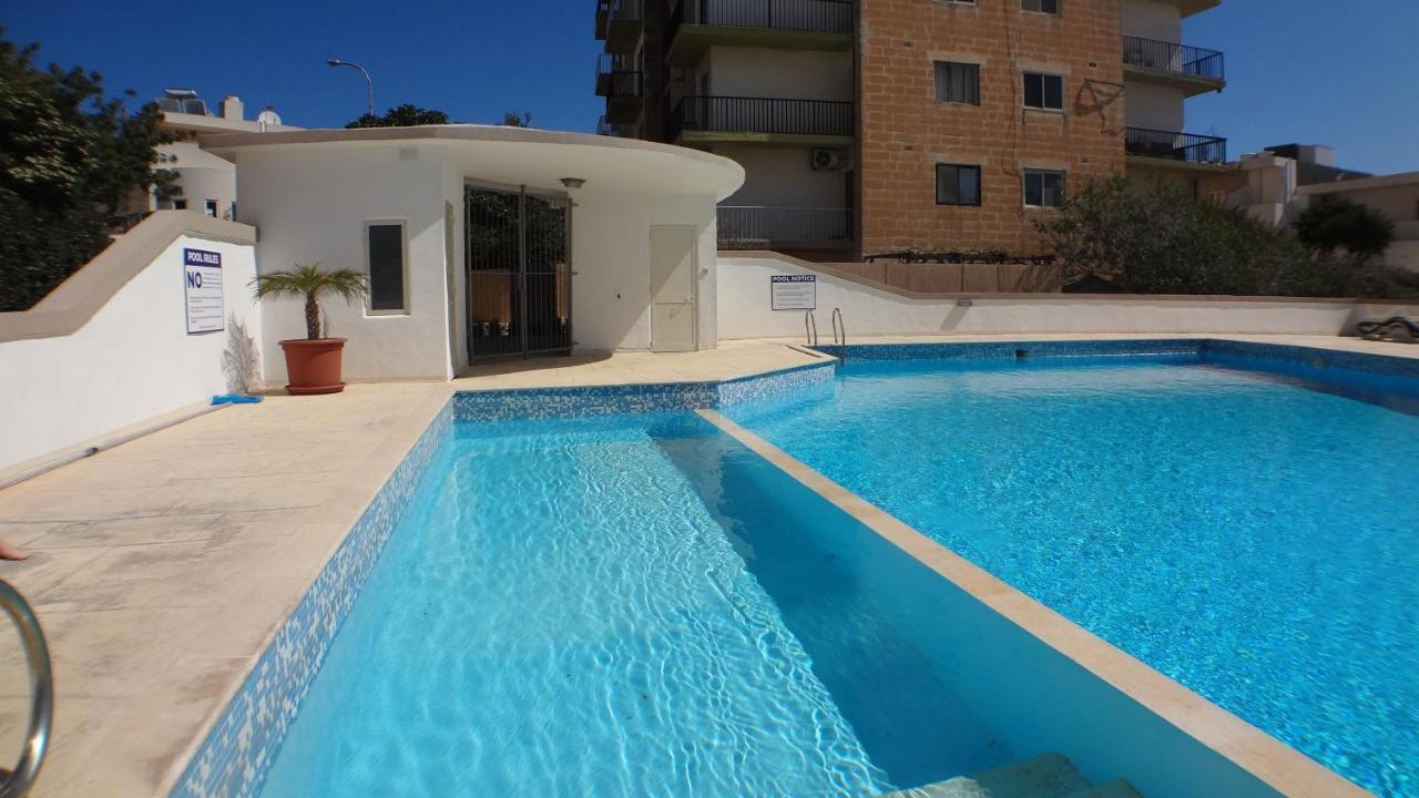 Spinola Court Apartment With Pool And Close To Beach St Julians Center St. Julian's Exteriör bild